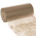 Floristik24 Vlies Tischdeko Rolle Braun 24 cm x 25 m für festliche Anlässe