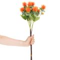 Künstliche Färberdistel orange 55cm 4 Stiele aus Kunststoff und Textil | Floristik24.ch