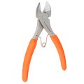 Floristik24 Drahtschneider mit Metallklinge und gummierten Griffen, 17 cm, orange