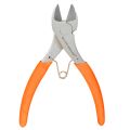 Drahtschneider mit Metallklinge und gummierten Griffen, 17 cm, orange | Floristik24.ch