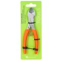 Drahtschneider mit Metallklinge und gummierten Griffen, 17 cm, orange | Floristik24.ch