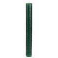 Floristik24 Durchgefärbte Kerzen Dunkelgrün Stabkerzen 34x300mm 4 St