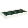 Durchgefärbte Kerzen Dunkelgrün Stabkerzen 34x300mm 4 St | Floristik24.ch