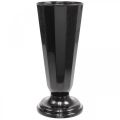 Floristik24 Einstellvase Szwed Schwarz Ø19cm