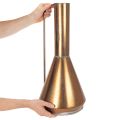 Metall-Bodenvase Orientalischer Stil Kupferfarben Ø27cm H58cm | Floristik24.ch
