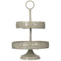Etagere aus Metall mit