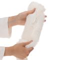 Fellband Kunstfell Weiss Flauschig Dekoband Rolle 10 mm x 1,4 m 3 Stück | Floristik24.ch