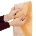 Topfband aus Wollfilz, zweifarbig, Orange und Mehrfarbig, 15 cm x 5 m | Floristik24.ch