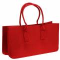 Floristik24 Filztasche Rot 50×25×25cm