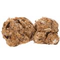 Floristik24 Schafwolle Braun Meliert 250 g Lose für Bastelarbeiten
