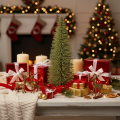 Künstlicher Tannenbaum grün 70 cm aus Kunststoff und Metall für Winterdekoration | Floristik24.ch