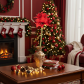Künstliche Amaryllis Blume Rot mit Stiel 50 cm Weihnachtsdeko | Floristik24.ch