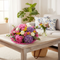 Blumenmanschette Rondella Pink Kunststoff 48 cm für Blumensträusse | Floristik24.ch