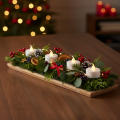 LED-Teelichter mit Flammeneffekt, künstliche Kerzen mit Timer, Warmweiss, Ø3,6cm, 4er-Set | Floristik24.ch
