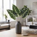 Alocasia Pfeilblatt Kunstpflanze Grün 55cm Kunststoff | Floristik24.ch