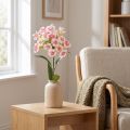 Bartnelke künstlich 52cm Peach Pink aus Kunststoff und Seidenstoff | Floristik24.ch