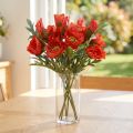 Mohnblumen Deko künstlich Rot 45 cm Seidenblumen | Floristik24.ch