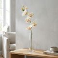 Künstliche Orchidee Phalaenopsis 70cm Creme Rosa mit 6 Blüten | Floristik24.ch