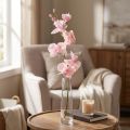 Orchidee Phalaenopsis künstlich Rosa mit 6 Blüten 70cm | Floristik24.ch