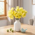 Kunstblume Ranunkelstrauss 32 cm Gelb für saisonale Wohnraumdekoration | Floristik24.ch
