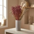 Getrockneter Flachs Trockengras Altrosa 50–55cm 80g für Dekorationen | Floristik24.ch