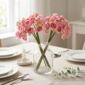 Künstlicher Ranunkelstrauss Rosa 32 cm 5 Stiele | Floristik24.ch