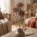 Künstliche Flockenblume mit 3 Blüten Lila 48cm | Floristik24.ch