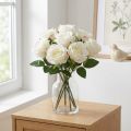 Künstliche Rosen im Bund Weiß 30cm 8 St | Floristik24.ch
