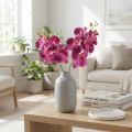 Orchidee künstlich Phalaenopsis violett geflammt 72 cm | Floristik24.ch