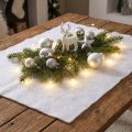 Schneedecke Deko Schnee in Weiß Winterdeko 240×90cm | Floristik24.ch