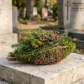 Pflanzschiffchen Reben und Moos Pflanzschale 31×17×6cm | Floristik24.ch
