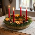 Strohkranz Kranzrohling Natur 35 cm 2er-Set für Tür- und Adventsdekorationen | Floristik24.ch