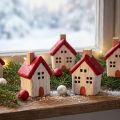 Weihnachtshäuschen Holz