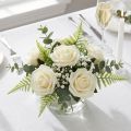 Foam-Rose Ø6cm Creme 27St | Floristik24.ch