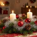 Gelocktes Lametta Silber 50g Kunststoff für Weihnachtsdekoration | Floristik24.ch