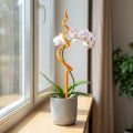 Orchideenstab aus Kunststoff Orange 64 cm - Rankhilfe für Zimmerpflanzen | Floristik24.ch