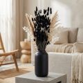 Lagurus Trockenblumen Schwarz 60 cm 50 g – Hasenschwanzgras für Dekorationen | Floristik24.ch
