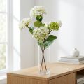 Künstliche Schneeballblume Weiss 64cm Kunststoffstiel | Floristik24.ch