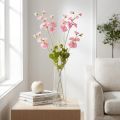 Rosa Wicken Kunstblumen auf langem Stiel 74 cm, 2er-Set | Floristik24.ch