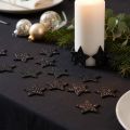 Schwarze Glittersterne aus Kunststoff 2,5 cm 96er Set für kreative Dekoration | Floristik24.ch
