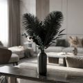 Deko Straußenfedern Schwarz 38-40 cm 2 Stück für Innenbereich | Floristik24.ch