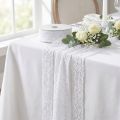 Weisses Spitzenband 48 mm x 20 m für Hochzeiten und Taufen | Floristik24.ch