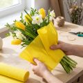 Floristen-Krepppapier Gelb 50cm x 250cm lichtecht und nicht ausblutend | Floristik24.ch