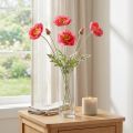 Mohnblumen künstlich Rosa Kunstblumen Ø6–7cm L78cm 3 Stiele | Floristik24.ch