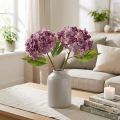 Künstliche Hortensien Lila Hydrangea 34 cm 2er-Set | Floristik24.ch