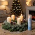 Silberspray Schneespray Glitter 150 ml für Fenster und Winterdekoration | Floristik24.ch