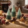 Mini Tannenbaum künstlich mit Schnee 10 cm 6er-Set | Floristik24.ch