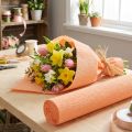 Floristen-Krepppapier aus Papier Lachs 50x250cm für Bastel- und Dekorationszwecke | Floristik24.ch