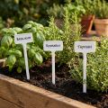 Pflanzensteckschild aus Kunststoff weiss 32 cm 10er-Set für Innen- und Aussenbereich | Floristik24.ch
