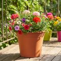Pflanztopf Kunststoff Terrakotta Ø33cm H27,5cm | Floristik24.ch